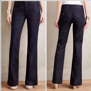 Anthro Pilcro & The Letterpress Flare Trouser Jean